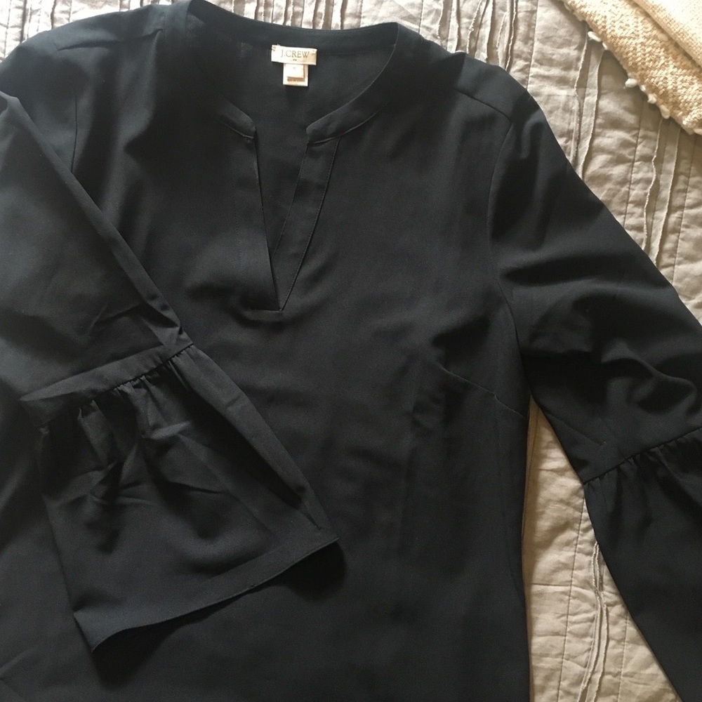 J. Crew Peplum Sleeve Top